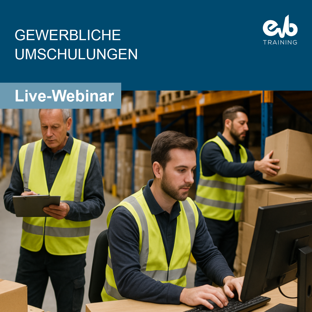 WEBINAR – Gewerbliche Umschulungen – 04.12.2025 um 14:30 Uhr